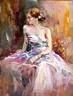 Anna Razumovskaya Canvas Paintings - Velvet Dream